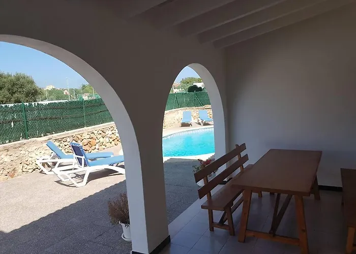 Samba Confort Y Piscina Privada En Menorca קאלה אן בלאנס